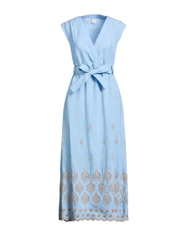 イレブンティ レディース トップス ワンピース サマードレス ELEVENTY Sky Blue ブルー｜ReVida 店