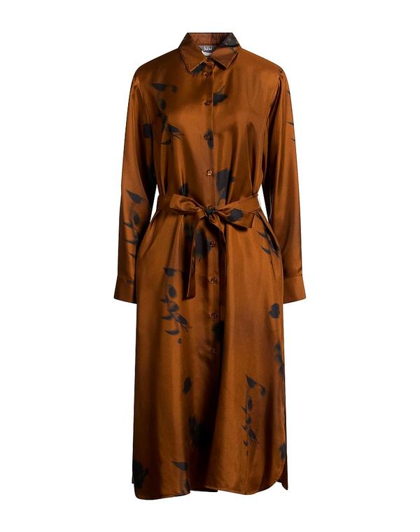 マックスマーラ レディース トップス ワンピース パーティドレス MAX MARA Brown ブラウン|ReVida 店