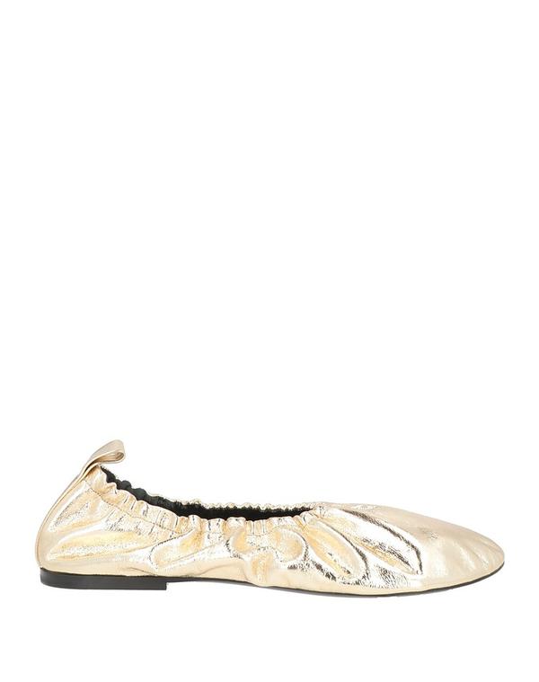 ジル・サンダー レディース シューズ パンプス バレリーナ JIL SANDER Gold ゴールド｜ReVida 店