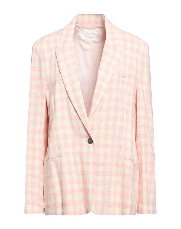 フォルテフォルテ レディース アウター ジャケット・ブルゾン テーラードジャケット FORTE_FORTE Light Pink ピンク｜ReVida 店