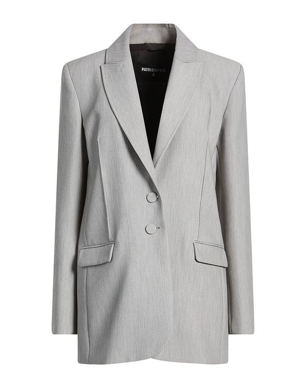 パトリツィア ペペ レディース アウター ジャケット・ブルゾン テーラードジャケット PATRIZIA PEPE Light Gray グレー|ReVida 店
