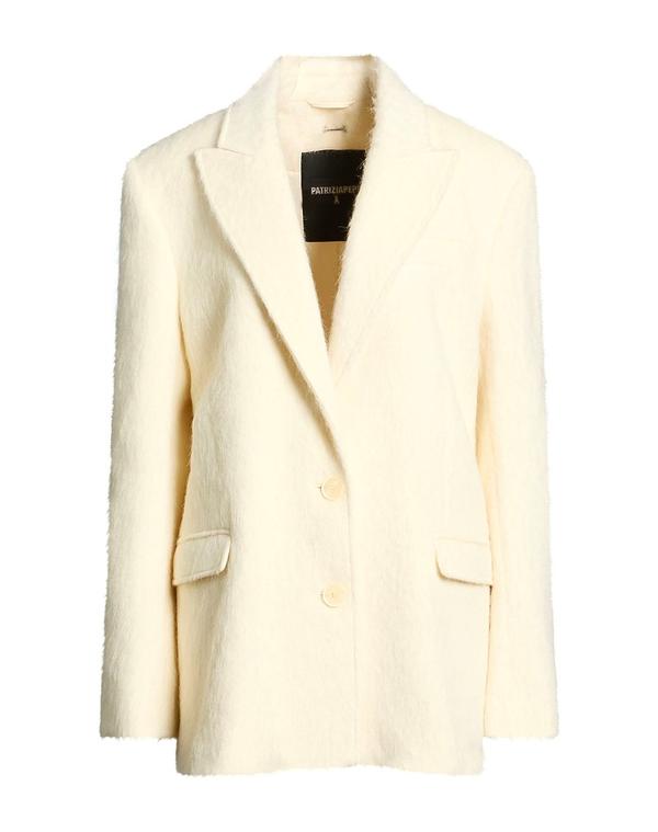 パトリツィア ペペ レディース アウター ジャケット・ブルゾン テーラードジャケット PATRIZIA PEPE Off White オフホワイト｜ReVida 店