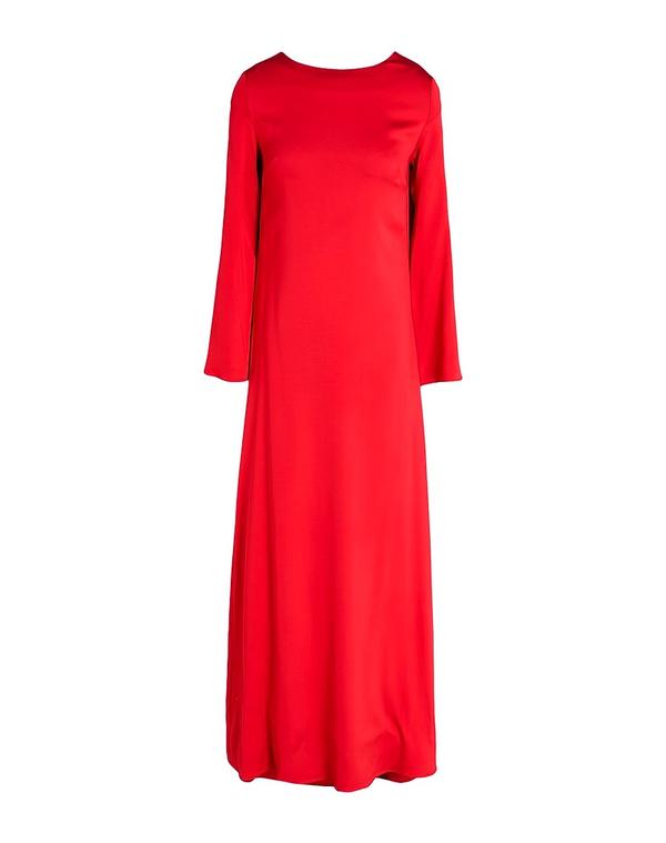 バイマレンバーガー レディース トップス ワンピース パーティドレス BY MALENE BIRGE Red レッド|ReVida 店