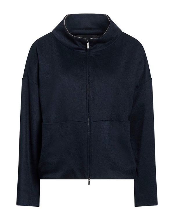 ファビアナ フィリッピ レディース アウター ジャケット・ブルゾン FABIANA FILIPPI Midnight Blue ブルー|ReVida 店