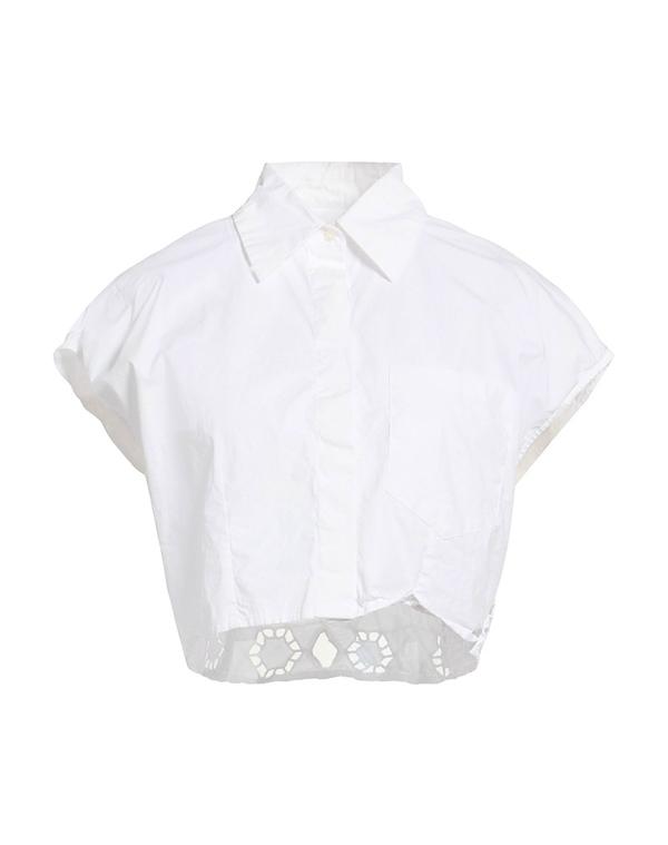 ドンダップ レディース トップス シャツ DONDUP & White ホワイト|ReVida 店