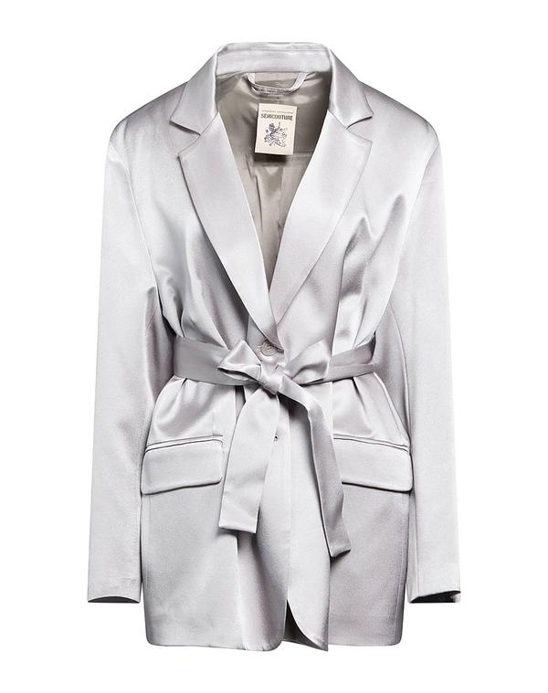 セミクチュール レディース アウター ジャケット・ブルゾン SEMICOUTURE Gray グレー｜ReVida 店