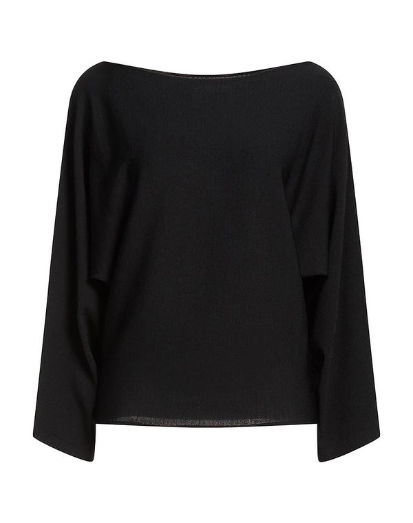 アルファス テューディオ レディース トップス シャツ プルオーバー ALPHA STUDIO Black ブラック｜ReVida 店