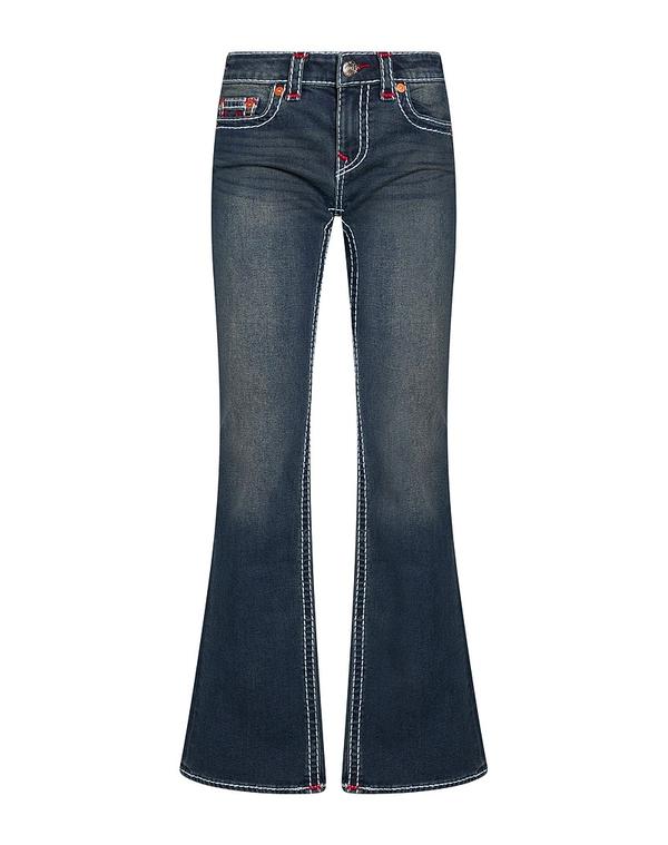 トゥルーレリジョン レディース ボトムス デニムパンツ ブーツカット TRUE RELIGION Blue ブルー｜ReVida 店 28,470円