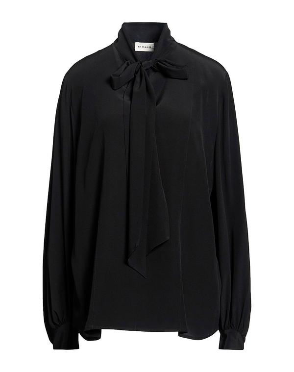 パロッシュ レディース トップス シャツ P.A.R.O.S.H. Black ブラック｜ReVida 店