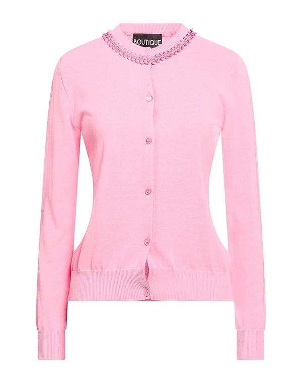 ブティックモスキーノ レディース アウター カーディガン BOUTIQUE MOSCHINO Pink ピンク｜ReVida 店