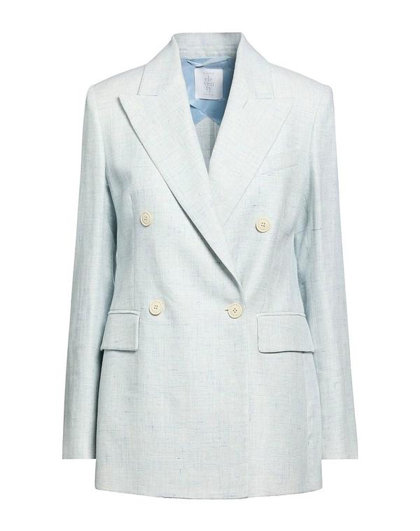 イレブンティ レディース アウター ジャケット・ブルゾン テーラードジャケット ELEVENTY Sky Blue ブルー｜ReVida 店 190,800円