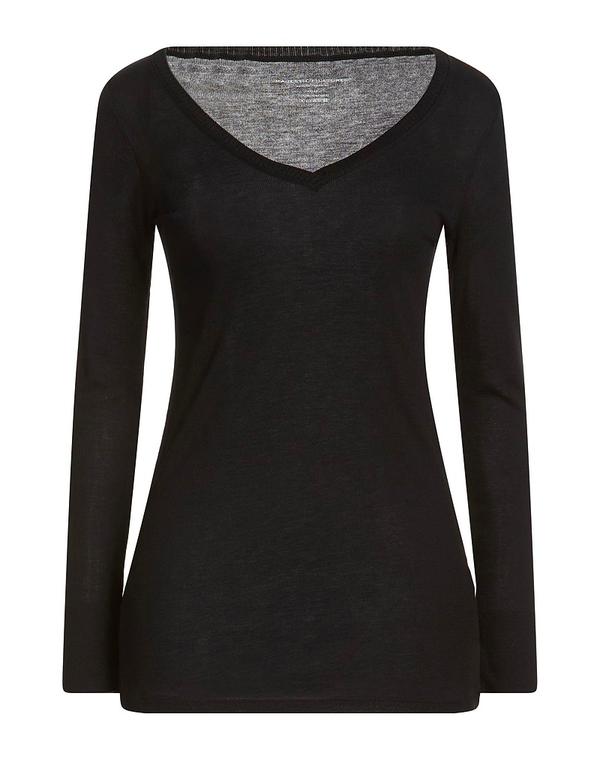 マジェスティック レディース トップス Tシャツ MAJESTIC FILATURES T Black ブラック｜ReVida 店