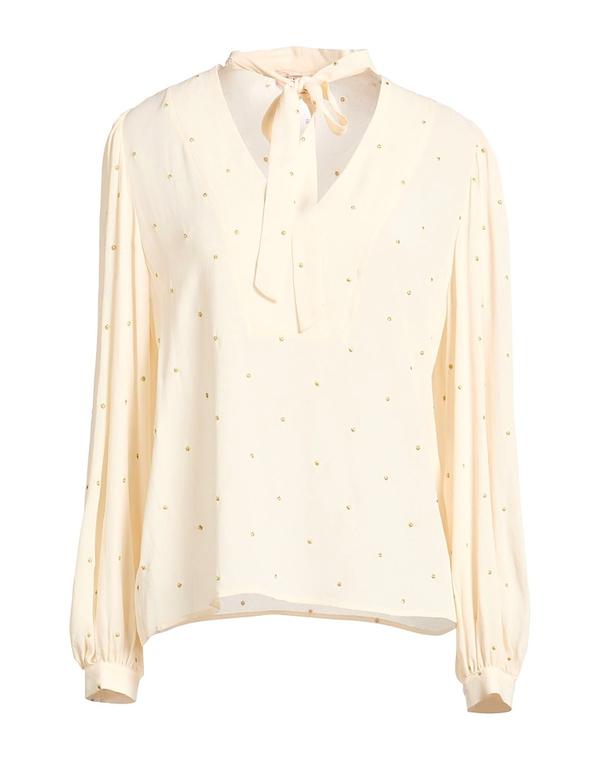 ツインセット レディース トップス シャツ TWINSET Ivory アイボリー|ReVida 店