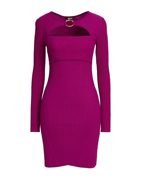 ジャストカバリ レディース トップス ワンピース チューブドレス JUST CAVALLI Mauve｜ReVida 店 45,480円