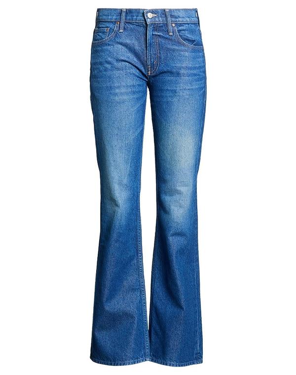 マザー レディース ボトムス デニムパンツ ブーツカット MOTHER Blue ブルー｜ReVida 店