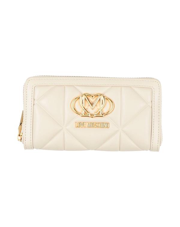 ラブ モスキーノ レディース アクセサリー 財布 LOVE MOSCHINO Ivory アイボリー｜ReVida 店