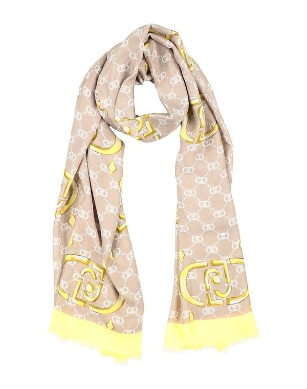 リュージョー レディース アクセサリー マフラー・ストール・スカーフ マフラー&スカーフ LIU JO & Beige ベージュ｜ReVida 店