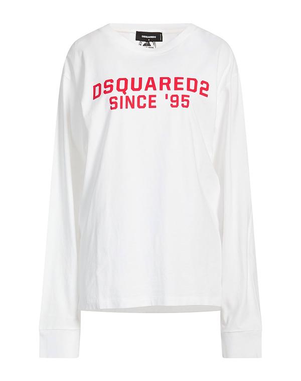 ディースクエアード レディース トップス Tシャツ DSQUARED2 White ホワイト|ReVida 店