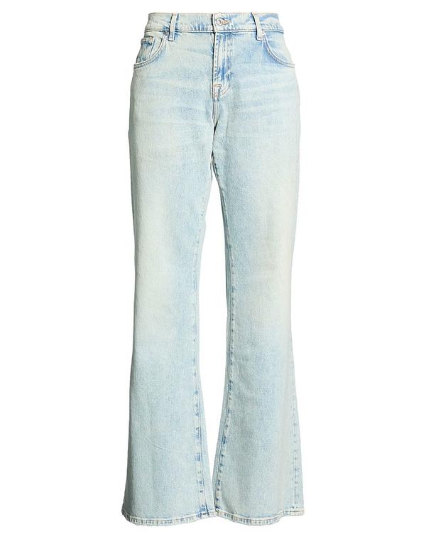 セブンフォーオールマンカインド レディース ボトムス デニムパンツ ブーツカット 7 FOR ALL MANKIND Blue ブルー|ReVida 店