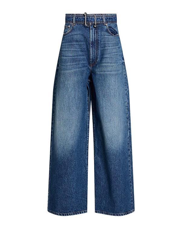 スポーツマックス レディース ボトムス デニムパンツ ジーンズ SPORTMAX Blue ブルー｜ReVida 店