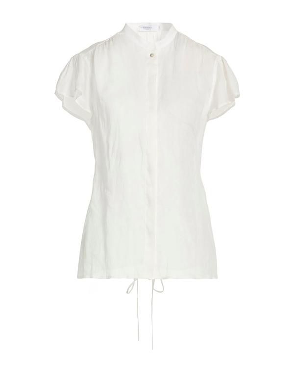 バルバナポリ レディース トップス シャツ BARBA Napoli & White ホワイト|ReVida 店