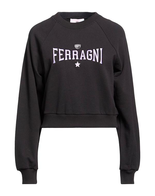 シアラフェラーニ レディース アウター パーカー・スウェット CHIARA FERRAGNI Black ブラック|ReVida 店