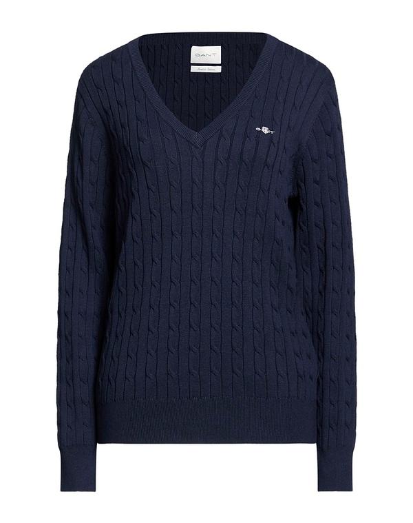ガント レディース トップス シャツ プルオーバー GANT Midnight Blue ブルー｜ReVida 店 34,320円