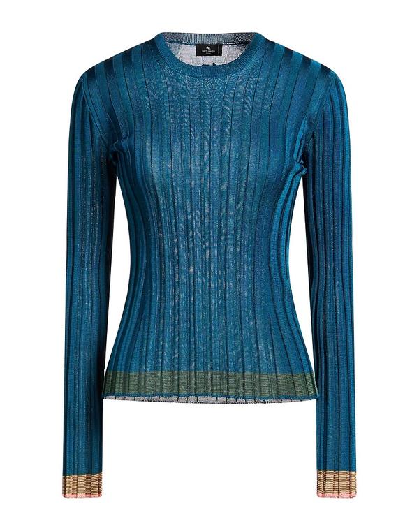 エトロ レディース トップス シャツ プルオーバー ETRO Deep Teal ティール｜ReVida 店