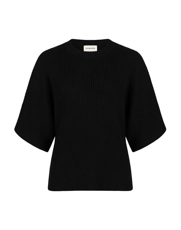 パロッシュ レディース トップス シャツ プルオーバー P.A.R.O.S.H. Black ブラック|ReVida 店