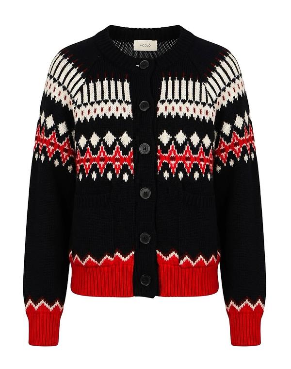 ヴィコロ レディース アウター カーディガン VICOLO Black ブラック｜ReVida 店