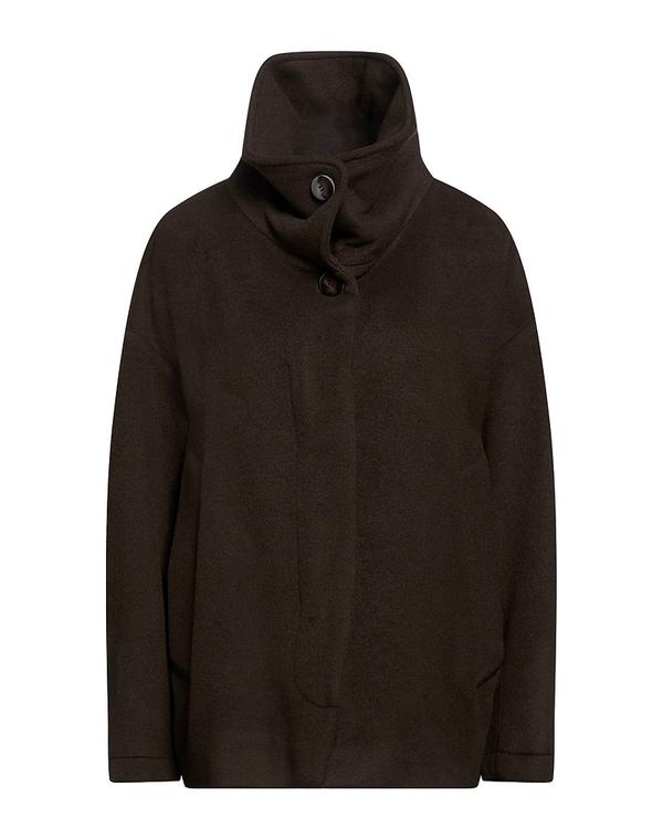アリジ レディース アウター コート ALYSI Dark Brown ブラウン｜ReVida 店
