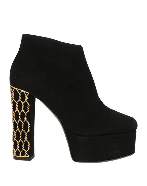 ジュゼッペザノッティ レディース シューズ ブーツ・レインブーツ ショートブーツ GIUSEPPE ZANOTTI Black ブラック｜ReVida 店