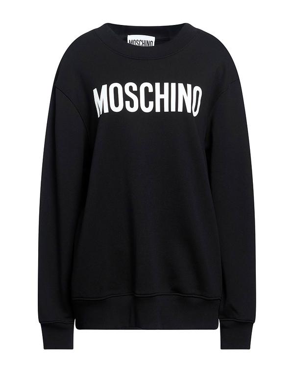 モスキーノ レディース アウター パーカー・スウェット MOSCHINO Black ブラック|ReVida 店