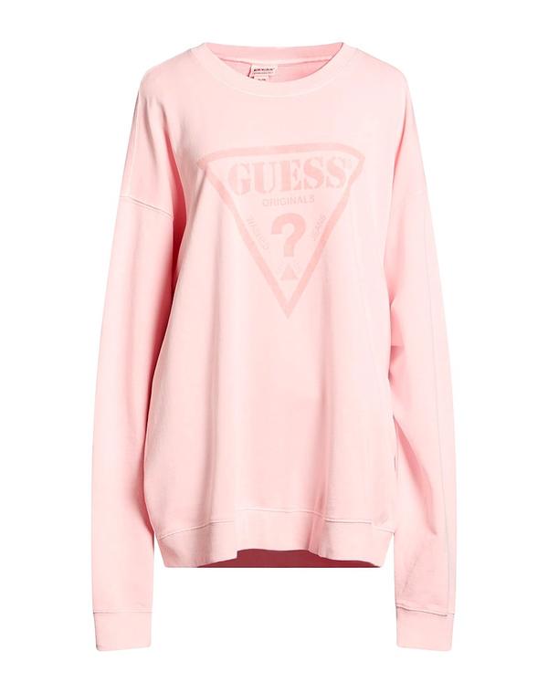 ゲス レディース アウター パーカー・スウェット GUESS Light Pink ピンク|ReVida 店