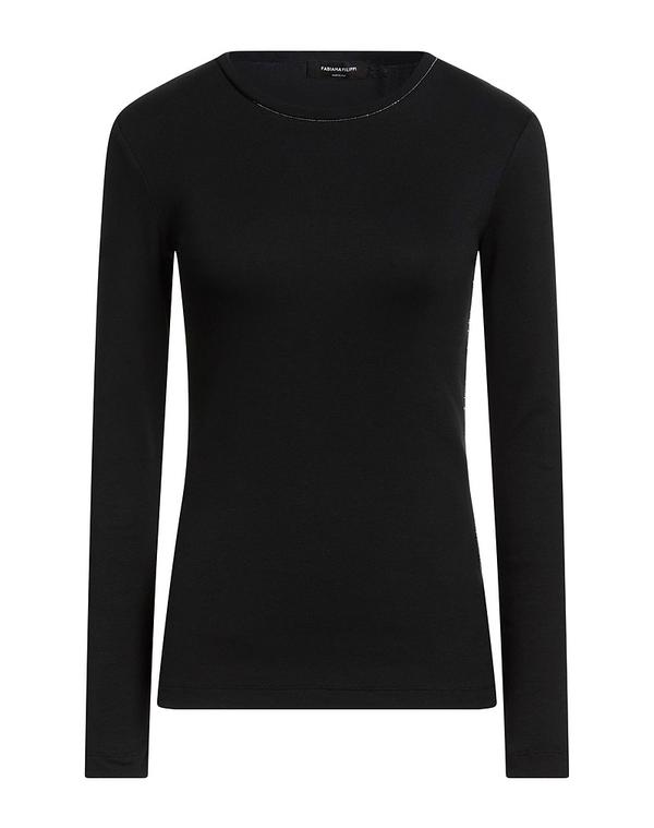 ファビアナ フィリッピ レディース トップス Tシャツ FABIANA FILIPPI Black ブラック｜ReVida 店 55,440円