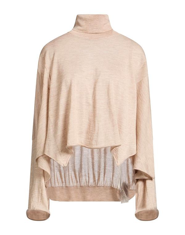 ザ ロウ レディース アウター ニット・セータートルネック THE ROW Beige ベージュ|ReVida 店