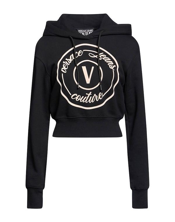 ヴェルサーチ レディース アウター パーカー・スウェット VERSACE JEANS COUTURE Black ブラック｜ReVida 店 29,120円
