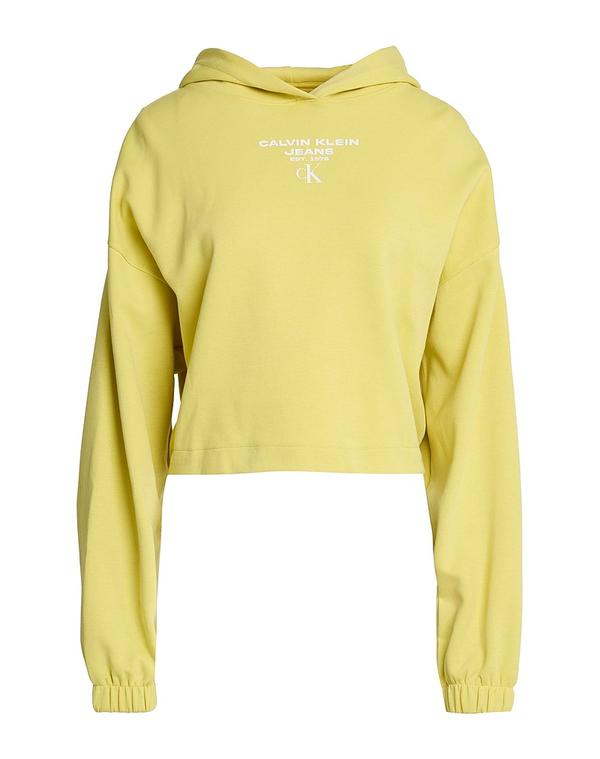 カルバンクライン レディース アウター パーカー・スウェット CALVIN KLEIN JEANS Lime Green ライム｜ReVida 店 18,346円