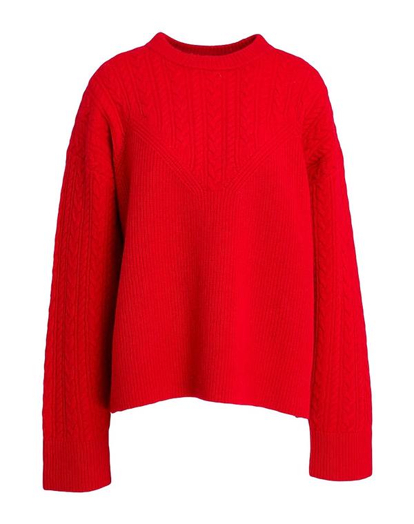 バウムウンドヘルガーデン レディース トップス シャツ プルオーバー BAUM UND PFERDGARTEN Red レッド｜ReVida 店