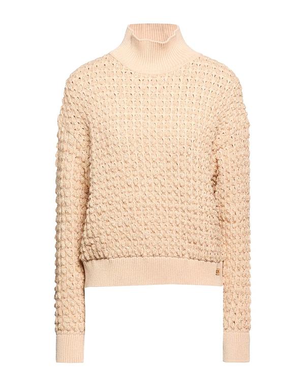 エリザベッタフランキ レディース アウター ニット・セータートルネック ELISABETTA FRANCHI Beige ベージュ｜ReVida 店