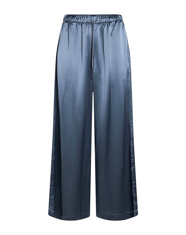 バイマレンバーガー レディース ボトムス カジュアルパンツ フレアカットパンツ BY MALENE BIRGER Blue Gray グレー|ReVida 店