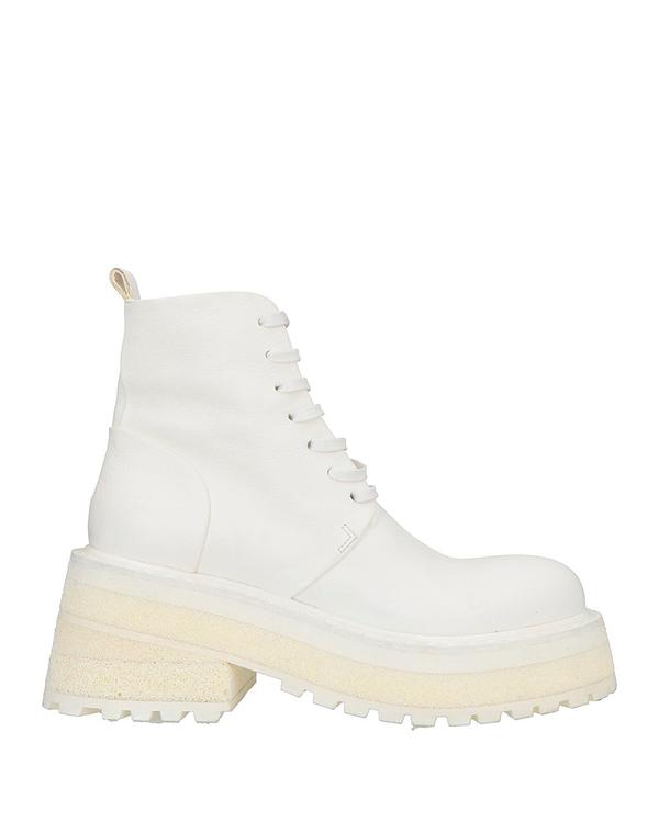 マルセル レディース シューズ ブーツ・レインブーツ ショートブーツ MARSLL White ホワイト|ReVida 店