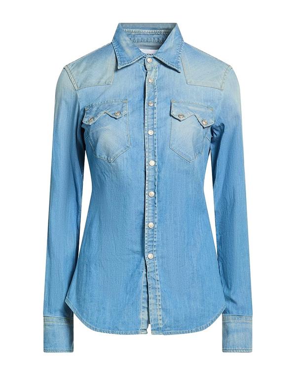 デパートメントファイブ レディース トップス シャツ DEPARTMENT 5 Blue ブルー|ReVida 店