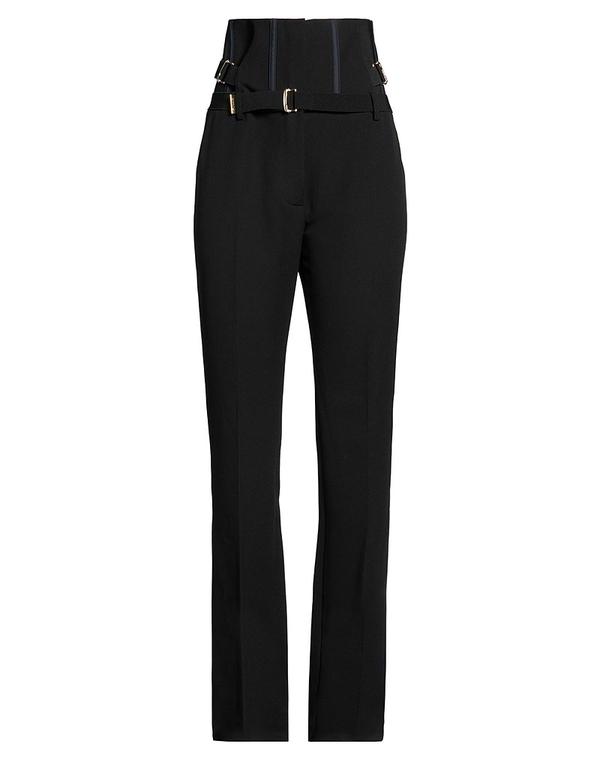ピンコ レディース ボトムス カジュアルパンツ フレアカットパンツ PINKO Black ブラック｜ReVida 店
