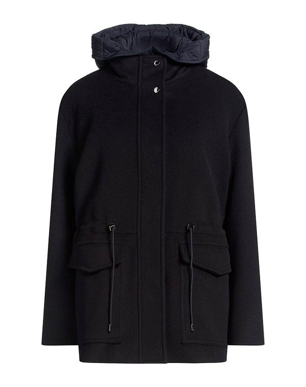 ムーレー レディース アウター コート MOORER Midnight Blue ブルー|ReVida 店