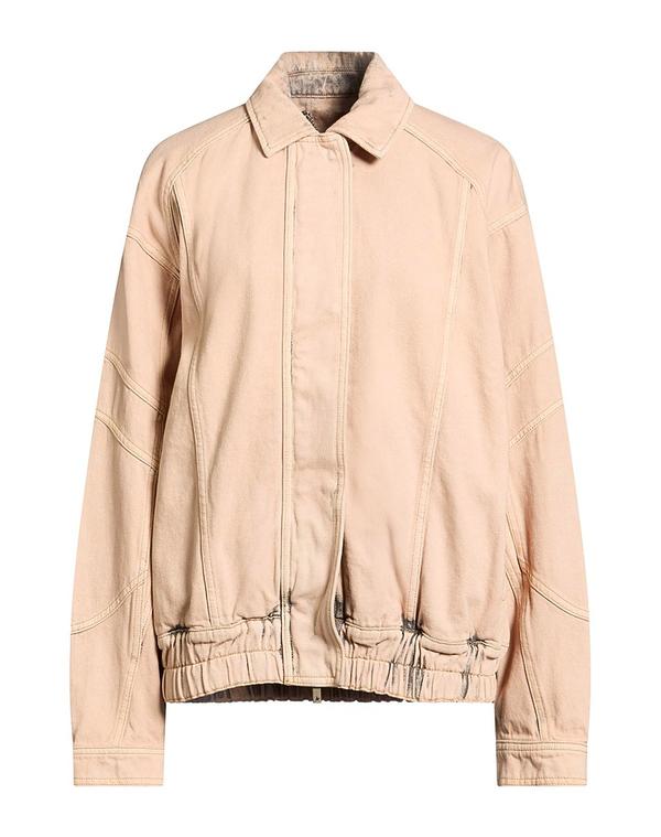 ゴールデングース レディース アウター ジャケット・ブルゾン デニムブルゾン GOLDEN GOOSE Beige ベージュ|ReVida 店
