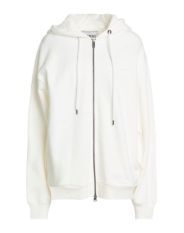 アイスバーグ レディース アウター パーカー・スウェット ICEBERG White ホワイト|ReVida 店