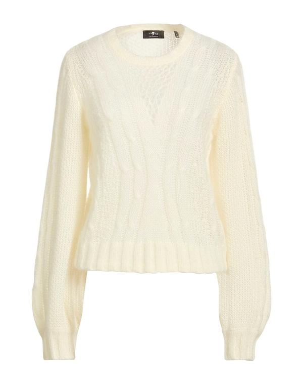 セブンフォーオールマンカインド レディース トップス シャツ プルオーバー 7 FOR ALL MANKIND Ivory アイボリー|ReVida 店