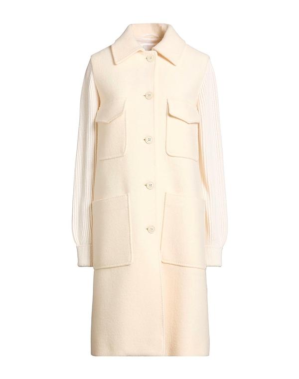 イレブンティ レディース アウター コート ELEVENTY Off White オフホワイト｜ReVida 店