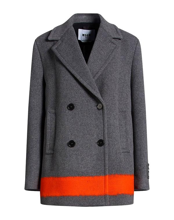エムエスジイエム レディース アウター コート MSGM Gray グレー｜ReVida 店